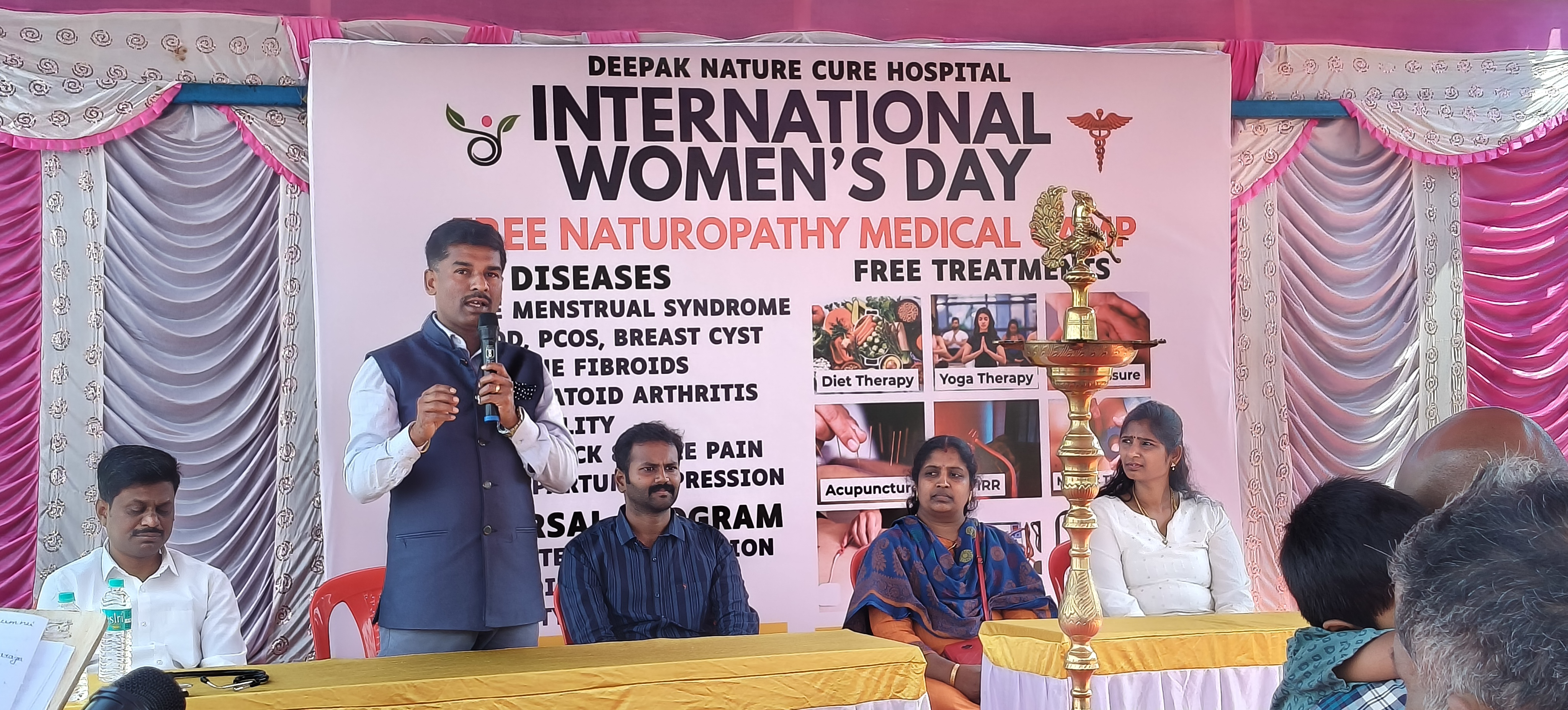 Free naturopathy camp for women on international women's day